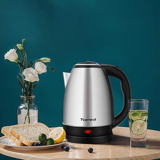 TOPWIT Electric Kettle, 2.0L Hot Water Kettle Electric, BPA-Free Stainless - Image 7