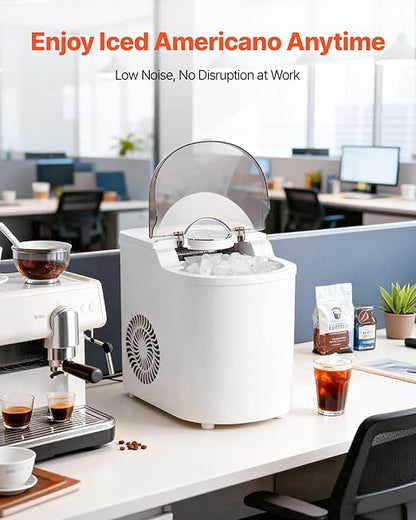 VEVOR Countertop Ice Maker, 7 Cubes Ready in 6 Mins, 26 lbs per Day, - Image 6