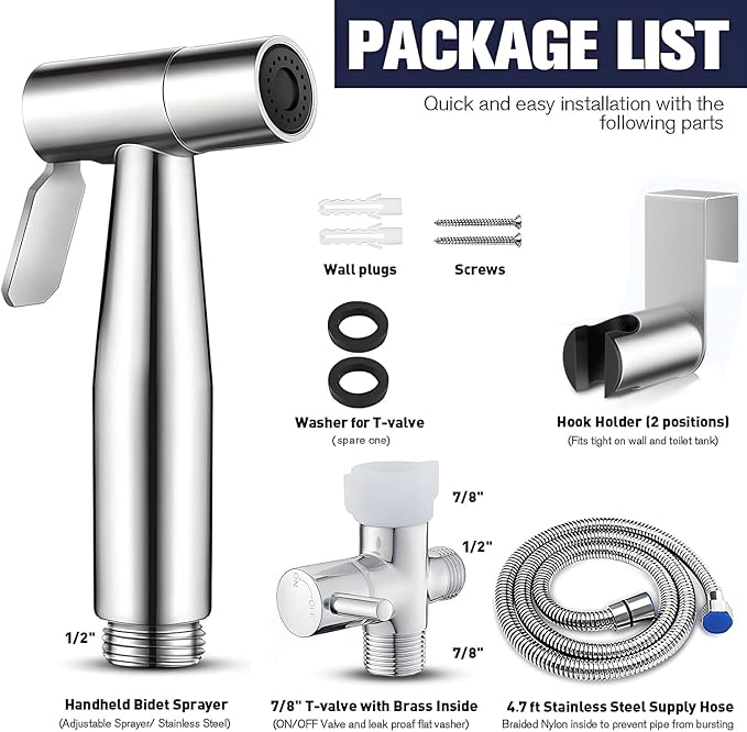 New Version Handheld Bidet Sprayer - Image 5
