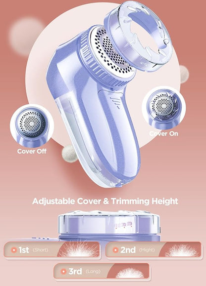 Bymore Fabric Shaver, Lint Remover, Lint Shaver Defuzzer Sweater Shaver - Image 4