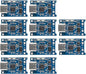 Gebildet 10pcs TP4056 Type-C Input Interface USB 5V 1A 18650 Lithium Battery by Gebildet