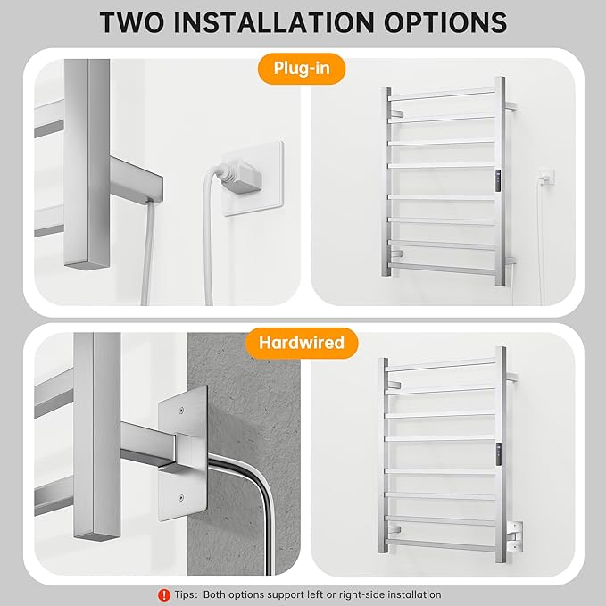 Towel Warmer Rack, Heated Towel Racks - Image 5