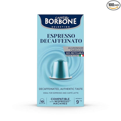 Caffè Borbone Decaffeinated Aluminum Capsules Compatible by Caff%C3%A8BorboneAmerica