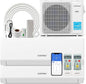 COSTWAY 30k Dual 2 Zone Mini Split Air Conditioner, 23 SEER2 12000 BTU+ 12000 by COSTWAY