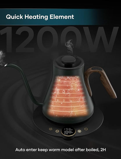 Gooseneck Electric Kettle with ±1℉ Temperature Control - Image 5