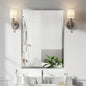 Beveled Edge Mirror 20x28 Inch Frameless Rectangle Bathroom Wall Mirror by LAMCHMOR