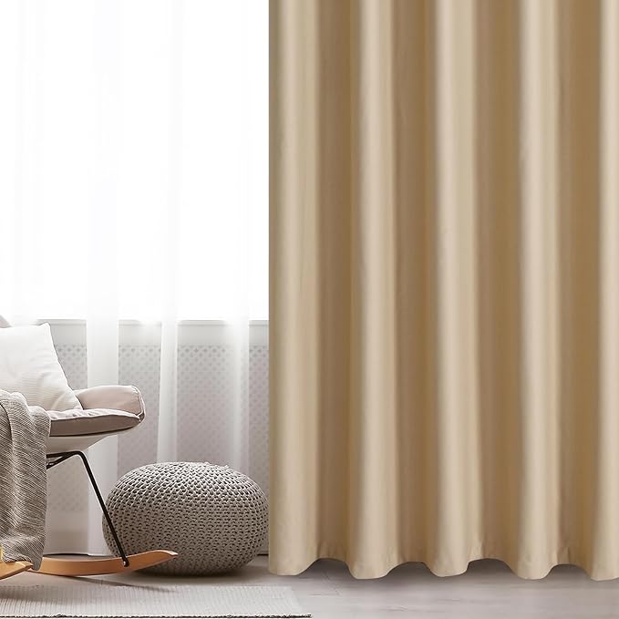 JIUZHEN Room Divider Curtains for Bedroom, Living Room, Dorm - Image 5