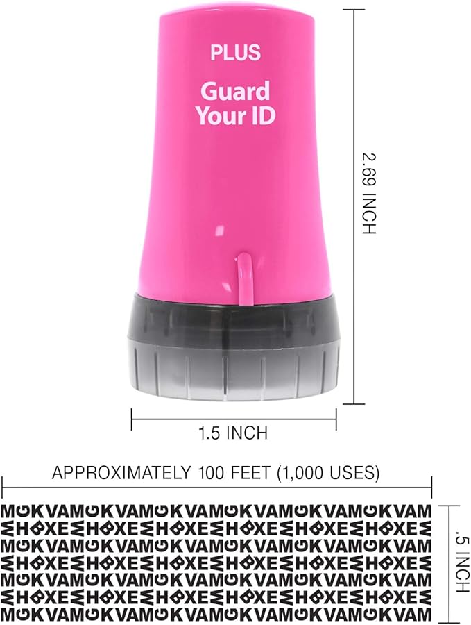 Guard Your ID Advanced Security Roller 2.0 Identity Theft Prevention Stamping - Image 6