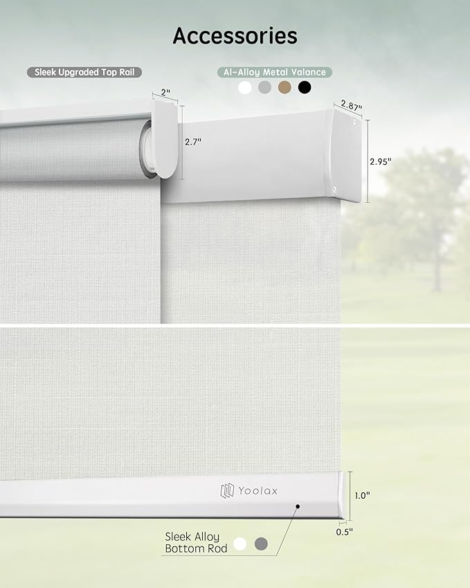 Yoolax Motorized Blinds with Remote, Smart Blinds - Image 5