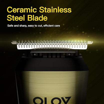OLOV CYBER Beard Trimmer for Men, 17-in-1 Mens Grooming Kit - Image 2