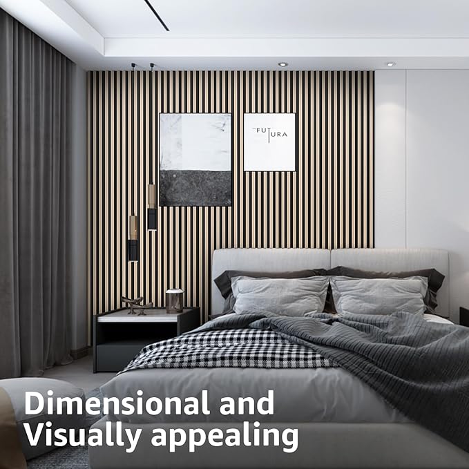 Art3d 8-Pack WPC Wood Slat Wall Panel - Image 4