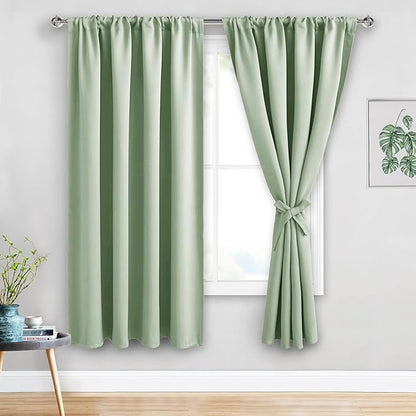 JIUZHEN Blackout Curtains for Bedroom by JIUZHEN