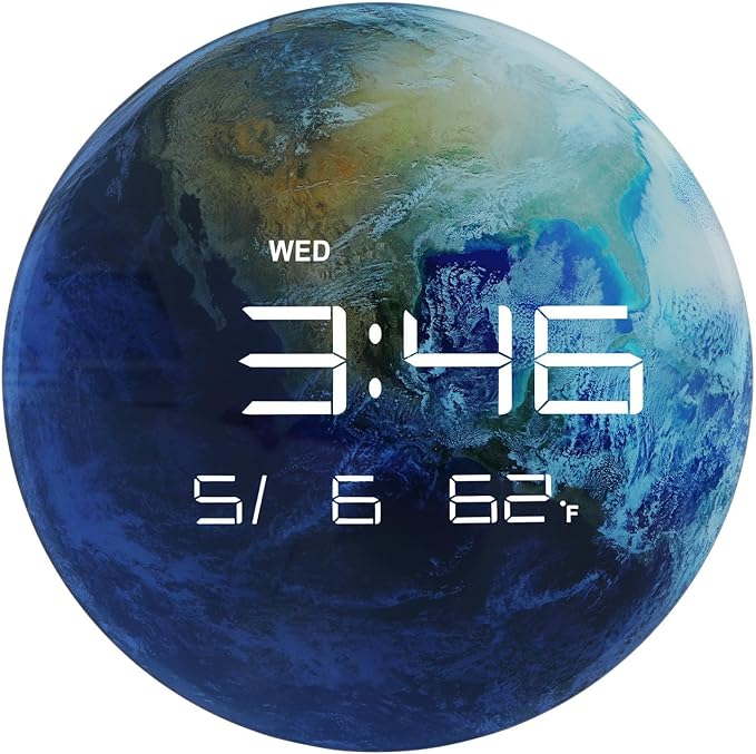 Nbdeal 13" Digital Wall Clock by Nbdeal
