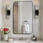 ANDY STAR 30”x48” Black Bathroom Mirror, Wall Mirror by ANDYSTAR