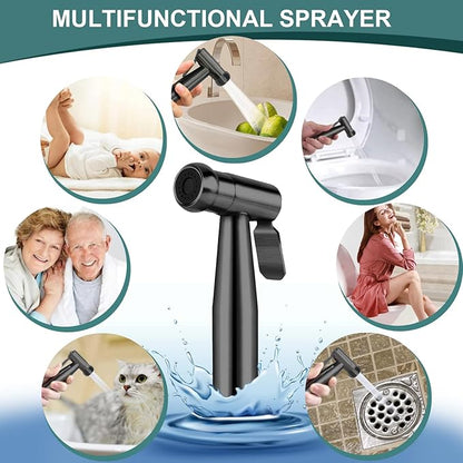 Handheld Bidet Sprayer for Toilet, Premium Stainless Steel Bathroom Bidet - Image 4