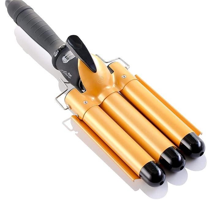 Alure Three Barrel Curling Iron Wand Hair Waver by AlureXAsaniHairProducts