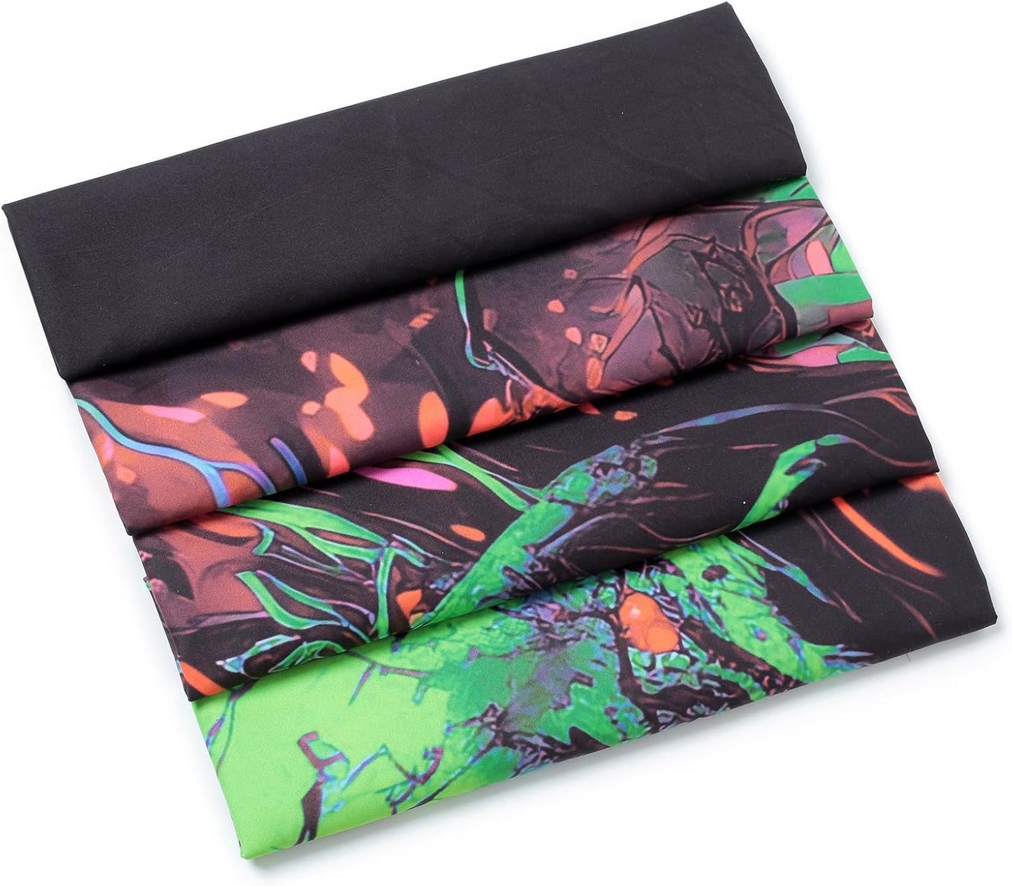 SparkLia Blacklight Fire Skull Tapestry, UV Reactive Burning Skeleton Horror Wall Hanging, Glow in the Dark Scary Dark Forest Surreal Artwork Wall Tapestries Room Decor for Bedroom, Living Room - 29.5" x 39.4"