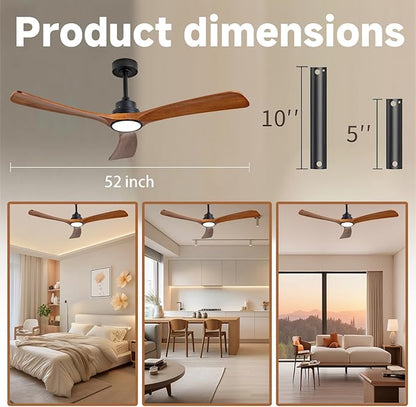 Gaizw 52 Inch Ceiling Fans - Image 4