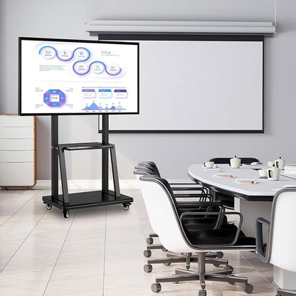 43-65" Height Adjustable Mobile Stand - Image 6