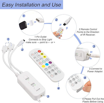 LED Remote Replacement with Controller - Image 7
