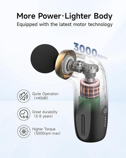 A1 Super Mini Massage Gun, Percussion Deep Tissues Muscle Massager, Travel - Image 5