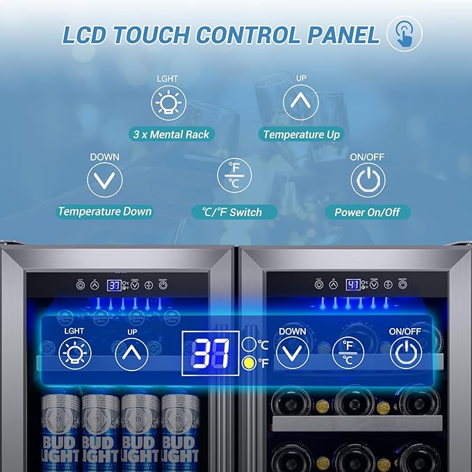 30Inch Wine and Beverage Refrigerator - Image 5