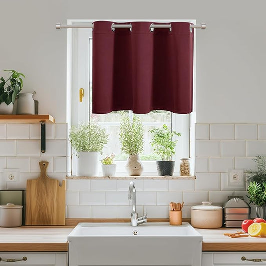 ChrisDowa Blackout Curtains 36 Inches Long by ChrisDowa