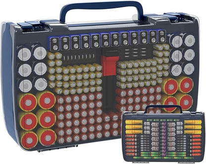 Battery Organizer Storage Holder Box Case by APTBYTE