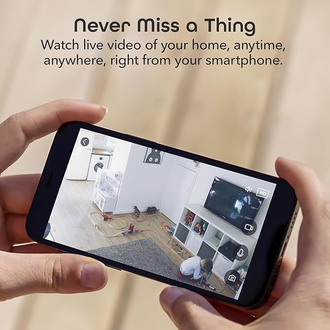 Geeni Look 1080p Indoor Security Camera – 1-Pack Full HD WiFi Indoor Camera - Image 3