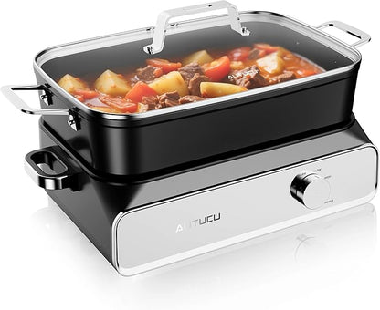 Slow Cooker 10-Quart by AUTUCU