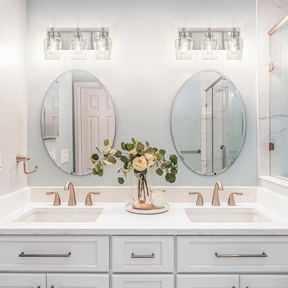 METWET Bathroom Light Fixtures, 3-Light Modern Vanity Light - Image 6