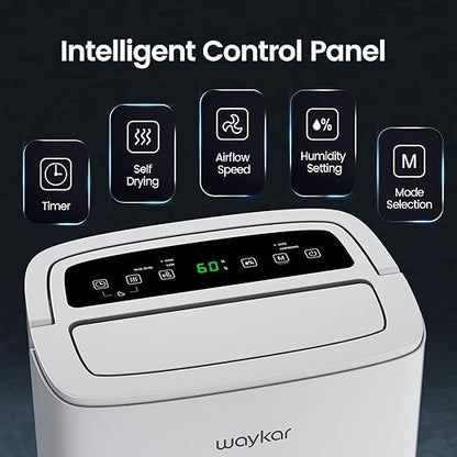 Waykar Max 80 Pint/D Energy Star Home Dehumidifier - Image 4