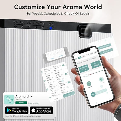 Mxmoonant Scent Air Machine for home 800ML, Aroma Diffuser App Control - Image 4