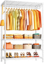 Ulif H4 Plus Garment Rack, 4-Tier Portable Clothes and Clothing Rack by Ulif