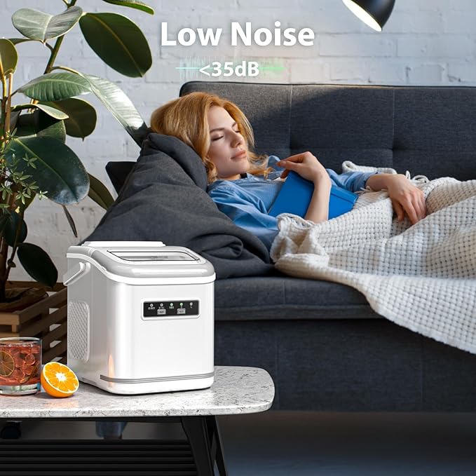 Countertop Ice Maker Machine, Portable Compact Small Bullet Ice Maker - Image 5