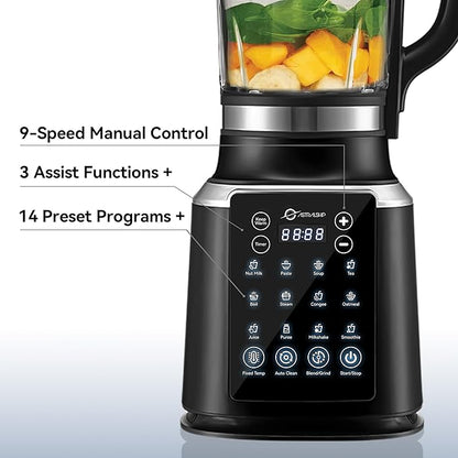 Blenders for Kitchen with Tamper 1500W Adjustable 26000-60000RPM High Speed - Image 6