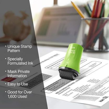 Guard Your ID Wide Advanced Roller 2.0 Identity Theft Prevention Security Stamp - Image 7