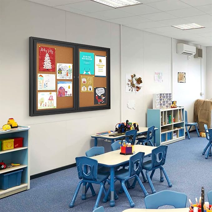 Enclosed Bulletin Board Outdoor Noticeboard - Image 6