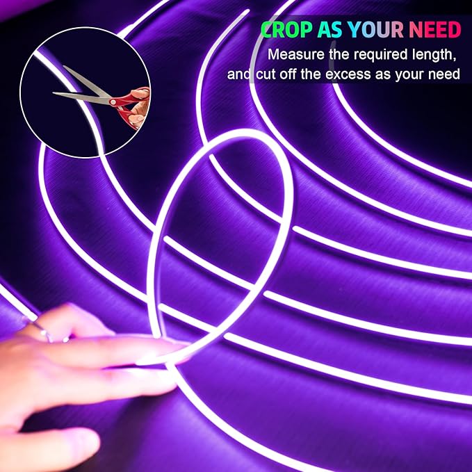 Acrylic Interior Car LED Strip Light - Image 4