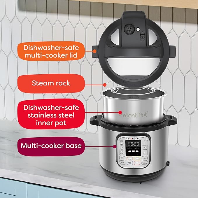 Instant Pot Duo 7-in-1 Electric Pressure Cooker, Slow Cooker, Rice Cooker - Image 7