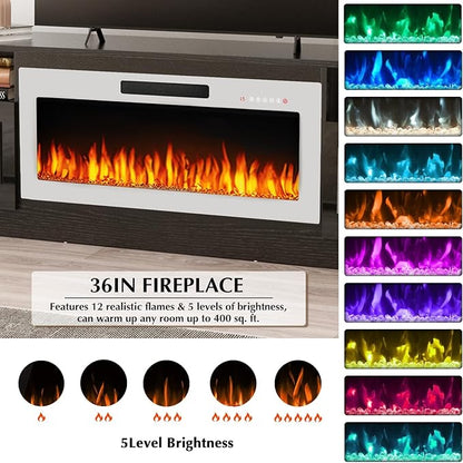 Lemberi Fireplace tv Stand - Image 2