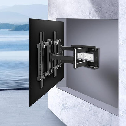 HILLPORT 85 86 98 TV Wall Mount 75 90 100 110 inch Full Motion Ultra Slim - Image 7
