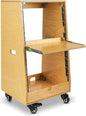 Sound Town DIY Slanted 16U Studio Rack, by SOUNDTOWN