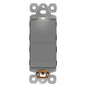 LIDER Minimalist Design Matte Finish Lighted Decorator Switch, Frameless Paddle by LIDER