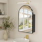 Bathroom Mirror with Storage, Arched Medicine Cabinet with Mirror, Medicine by FunFurnitureFollowLife