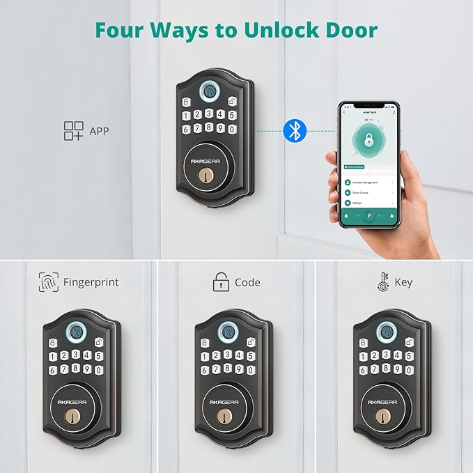 DS10 Pro Keyless Entry Door Lock - Image 4
