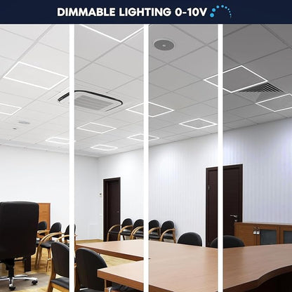 LED Energy Plus 2x2 FT Edge-Lit Frame LED Panel Lights, 5CCT Selectable - Image 6