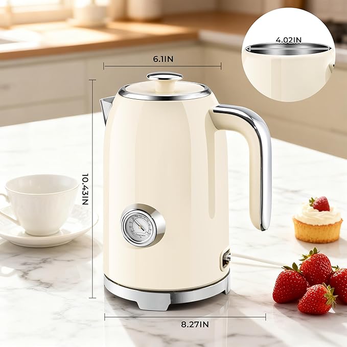 SUSTEAS Electric Kettle - 57oz Hot Tea Kettle Water Boiler - Image 7