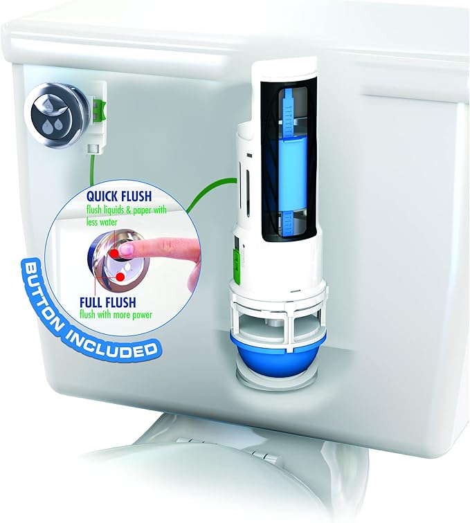 Danco HYR270 Hydroright Water-Saving Dual Flush Valve - Image 2