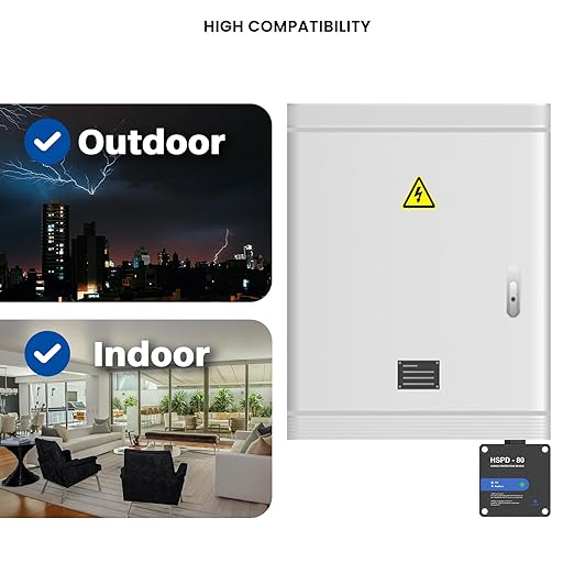 HSPD Square Whole Home Surge Protective Device, Type 1 SPD, Whole House Surge - Image 5
